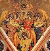 Details of te coronation of the virgin Paolo Veneziano